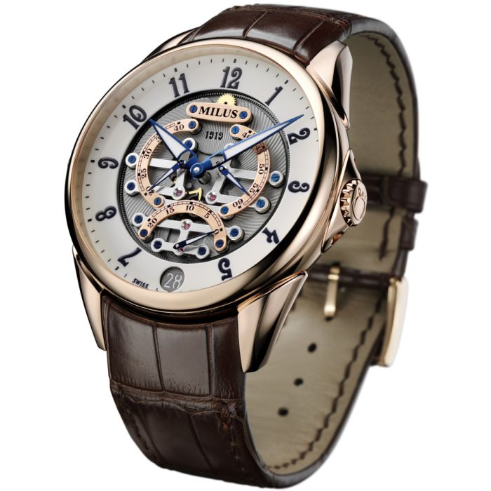 Milus Tirion TriRetrograde Seconds Men's Watch TIRI600