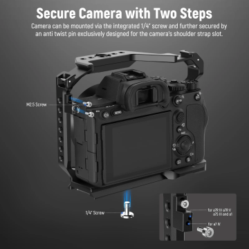 Neewer CA004 Cage for Sony A7 IV / A7R IV / A7R V / A7S III / A1
