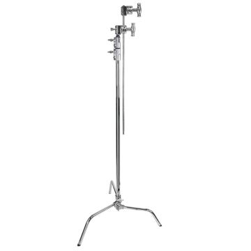 Kupo CS-40MK 40" Master C-Stand with Sliding Leg Kit Silver