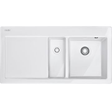 Franke MTK 651-100 Bļoda Labajā Pusē Balts (124.0335.709)