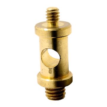 Kupo KS-014R Round Stud with 3/8" -16 Male and 1/4-20 Male