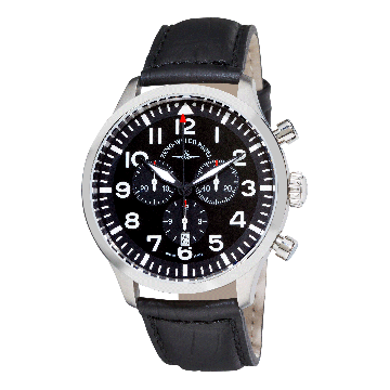Zeno Navigator NG Chronograph Black Men's Watch 6569-5030Q-a1