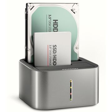 Axagon SSD Dock Station USB-C 2.5 inch 3.5 inch SATA ADSA-DC (ADSA-DC)