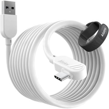 Klatre USB A to USB-C 5M Link Cable for Oculus/Meta Quest 2/1 And PC/Steam VR