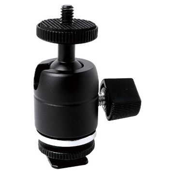 Kupo KS-CB03 Mini Ball Head with Hot Shoe Adapter
