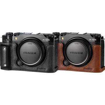 SmallRig 4880 Camera Leather Half Case Kit for Fujifilm X-M5 Brown