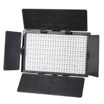 Falcon Eyes Bi-Color LED Lamp Set Dimmable DV-384CT-K2 incl. Battery