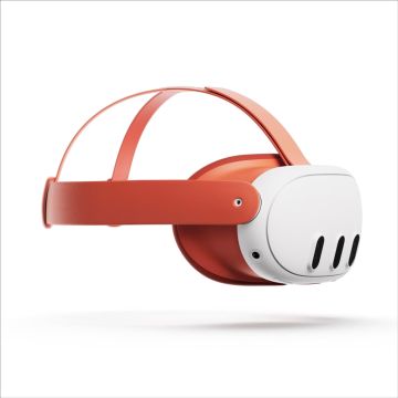 Meta Quest 3 Colored Facial Strap Orange