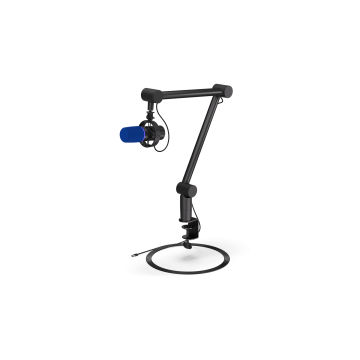 Endorfy Solum Broadcast Black Condenser Microphone + Stand / USB