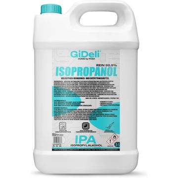GiDeli Isopropanol 99.9% 5L - izopropilspirts izopropanols IPA