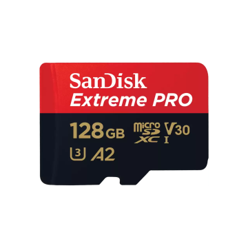 Sandisk 128GB Extreme PRO microSDXC UHS-I (SDSQXCD-128G-GN6MA)