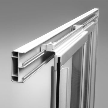 Ravak Shower Door ASDP3-90 198 Satin + Glass Grape (00V70UR2ZG)