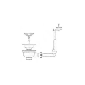 Franke Ventilis Noplūdei V Set SV ETN/ETL/EFN (112.0689.385)