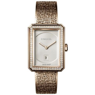 Chanel Boyfriend Tweed 34mm Ladies Watch H5315