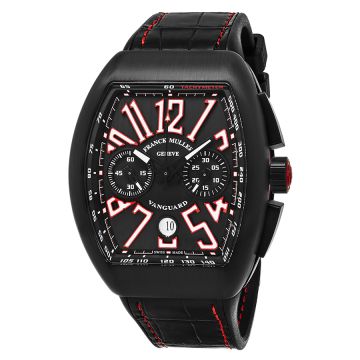 Franck Muller Vanguard Chronograph Men's Watch 45CCBLKBLKWHT