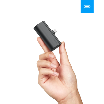 VEGER PlugOn C Built-in Connector Mini Fast Charging Power Bank