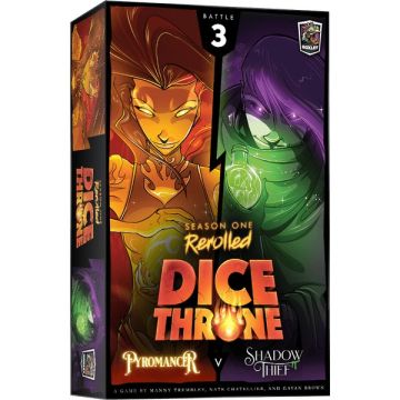Roxley Games Dice Throne: Season One ReRolled – Pyromancer v. Shadow Thief (EN)