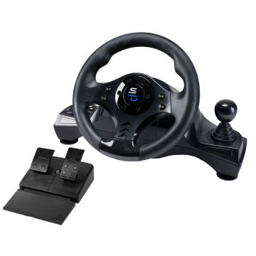 Subsonic Superdrive GS750 - Racing Steering Wheel for Playstation, Xbox and PC