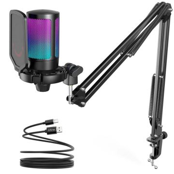FIFINE AmpliGame A6T RGB Black