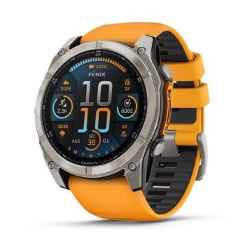Garmin Fenix 8 Sapphire Orange (010-02905-11)