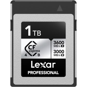 Lexar CFexpress 4.0 Pro Silver, R3600/W3000 1TB (LCXEXS4001T-RNENG)