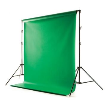 Falcon Eyes Background System With Vinyl Chroma Key Green 2.75m