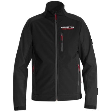 Ground Zero Black Softshell Jacket XXL