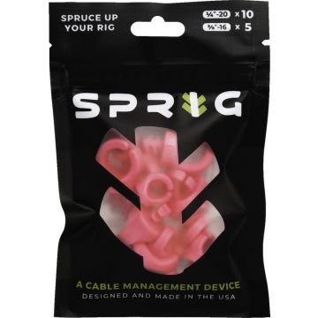 Sprig Pink Value pack 10x 1/4 Sprigs + 5x 3/8 Big Sprigs