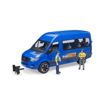 Bruder Mercedes-Benz MB Sprinter Transfer with driver and passenger (02670)