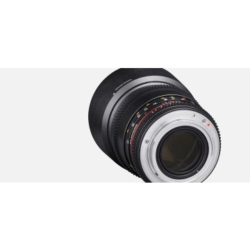 Samyang 85mm T1.5 VDSLR AS IF UMC II Nikon F