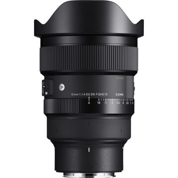 Sigma 15mm f/1.4 Fisheye DG DN Art Lens Sony E