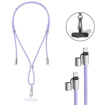 Intenso USB-C to USB-C Cable 1.65m Lanyard Purple (7991003)