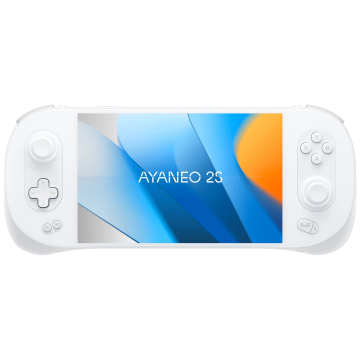 Ayaneo 2S Handheld Console - 32 GB LPDDR5X, 2 TB SSD, Sky White (2S (8840U 32/2048) SW)