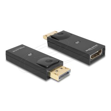 Delock Adapter Displayport 1.1 Plug to HDMI Socket black (65258)