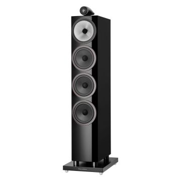 Bowers & Wilkins Floorstanding Speaker 702 S3, Gloss Black, 1Pc