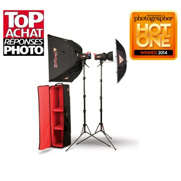 Photoflex Flexflash 400w Litedome Umbrella Kit (SK-FF400MXTADW30B)