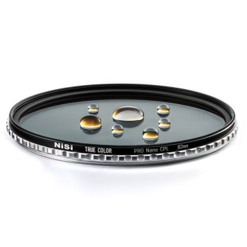 NiSi True Color Pro Nano CPL Circular Polarizing Filter 62mm