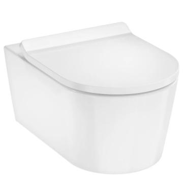 Hansgrohe EluPura S Rimless Piekaramais WC Pods Hygiene Effect ar SC Vāku (62025450)