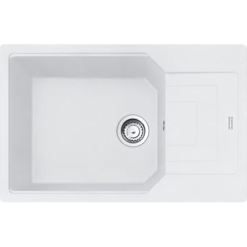 Franke UBG 611-78 Fragranite 78x50cm White (114.0682.565)