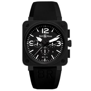 Bell & Ross Aviation BR01-94 Carbon Men's Watch BR01-94-CARBON