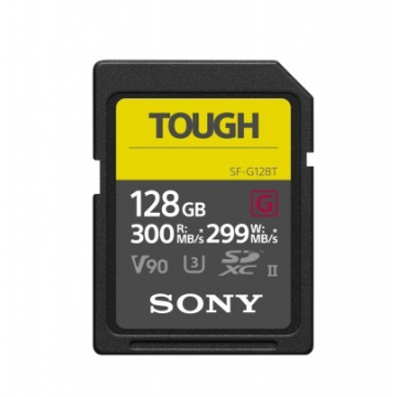 Sony SDXC 128GB Tough UHS-II CL10 U3 V90 300/290 Mb/s (SF-G1TG)