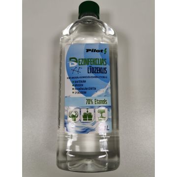 Pilots disinfectant 1L 70% ethanol