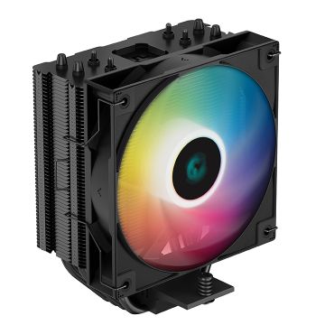 DeepCool CPU Cooler AG400 BK ARGB Black, Intel, AMD (R-AG400-BKANMC-G-2)