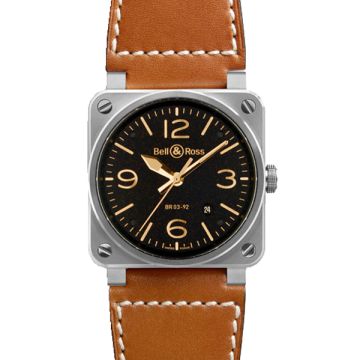 Bell & Ross BR03 Unisex Watch Model BR03-92GOLDEN-HERITAGE
