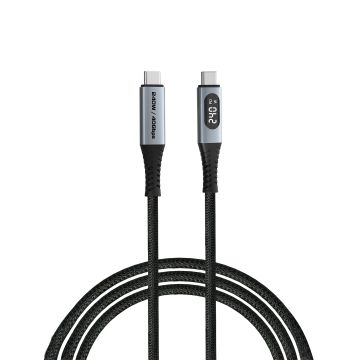 Verbatim Sync & Charge USB‑C to USB‑C 240 W 40 Gbps Display 120 cm