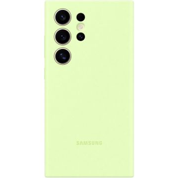 Samsung Silicone Case for Samsung Galaxy S24 Ultra - Light Green (EF-PS928TGEGWW)