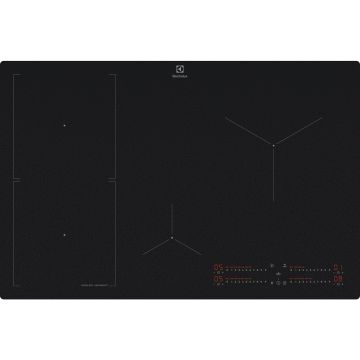 Electrolux Serie 700 Black Built-in 80cm Zone Induction Hob 4 zone(s) (EIS82453IZ)