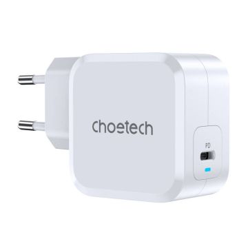 Choetech PD8007 USB-C PD45W power charger EU (white)