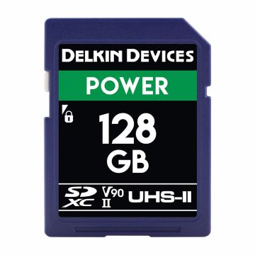 Delkin Power SDXC 128GB Class 10 U3 V90 300/250 MB/s (DDSDG2000128)