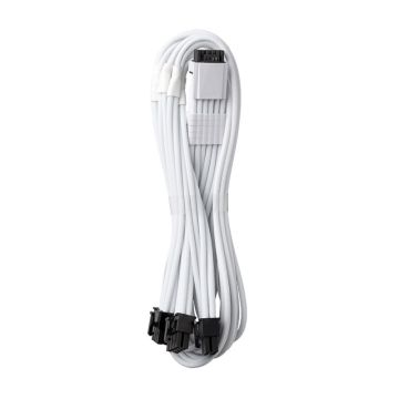 CableMod C-Series Pro ModMesh 12VHPWR to 3x PCI-e Kabel for Corsair - 60cm, white (CM-PCSR-16P3-N60KW-5PW-R)